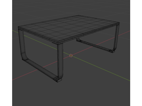 Coffee Table 3D मॉडल