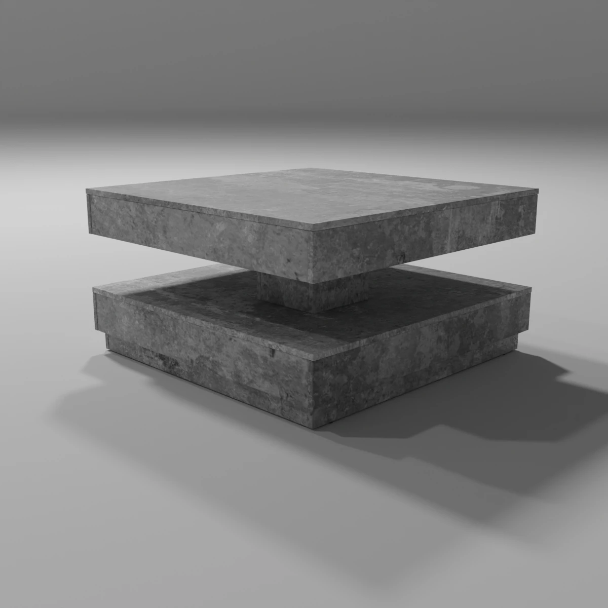 Coffee Table 3D Model .c4d .max .obj .3ds .fbx .stl .blend 