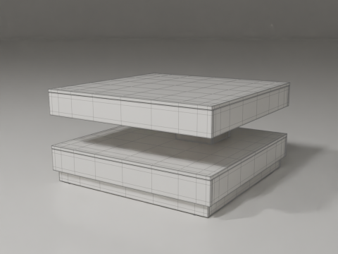 Coffee Table Model 3D