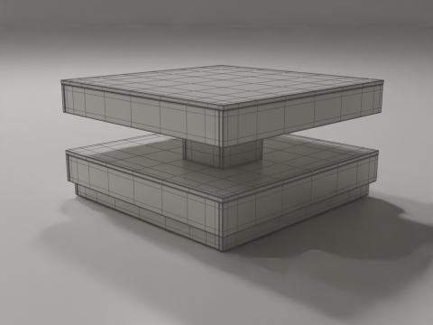 Coffee Table Model 3D