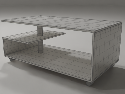 Coffee Table 3D 모델