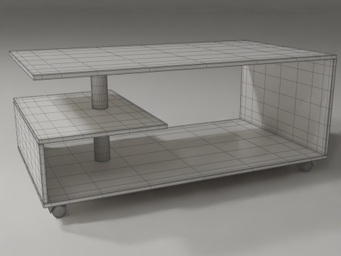 Coffee Table 3D 모델