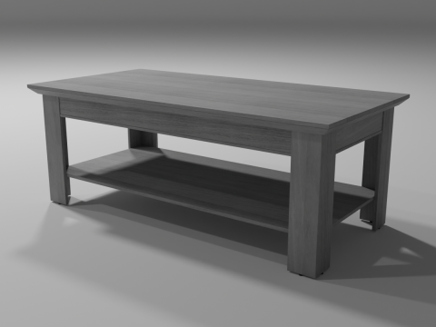 Coffee Table 3Dモデル