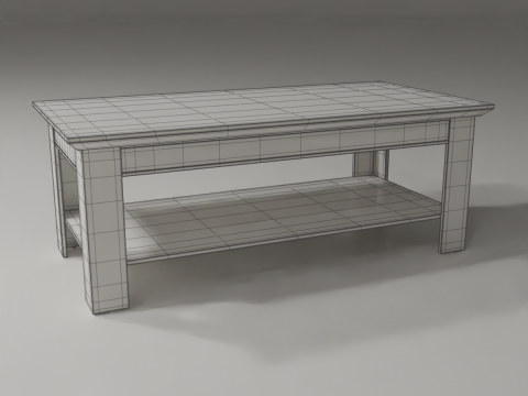 Coffee Table Model 3D