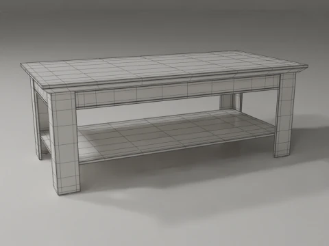 Coffee Table 3D Model