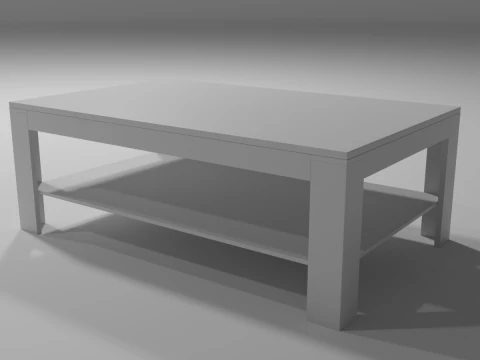 Coffee Table 3D Model