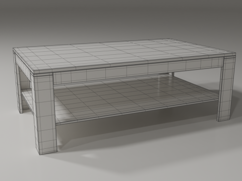 Coffee Table 3D Модель