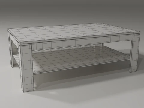 Coffee Table 3D Model