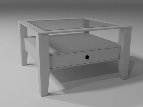 Coffee Table 3D Model