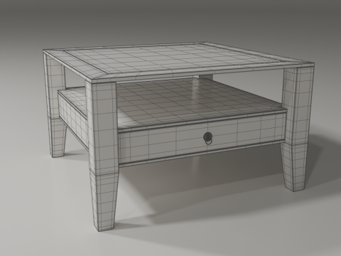 Coffee Table 3D Model