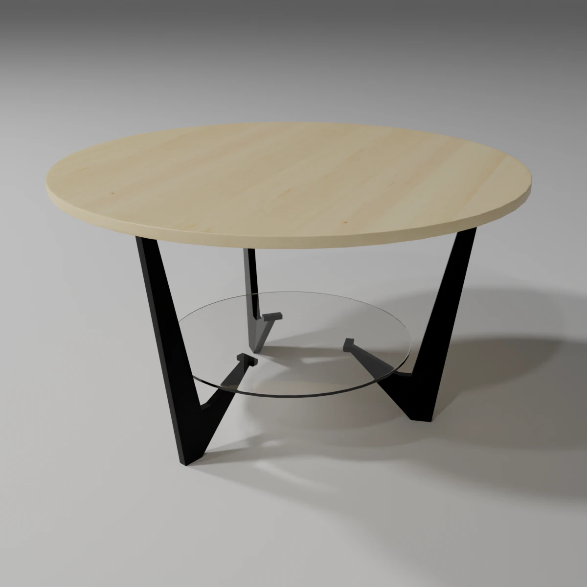 Coffee Table 3D Model .c4d .max .obj .3ds .fbx .stl .blend 