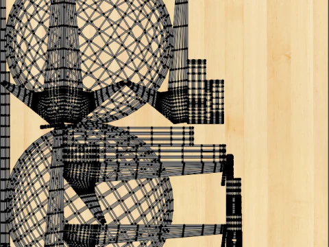 Coffee Table 3D Model