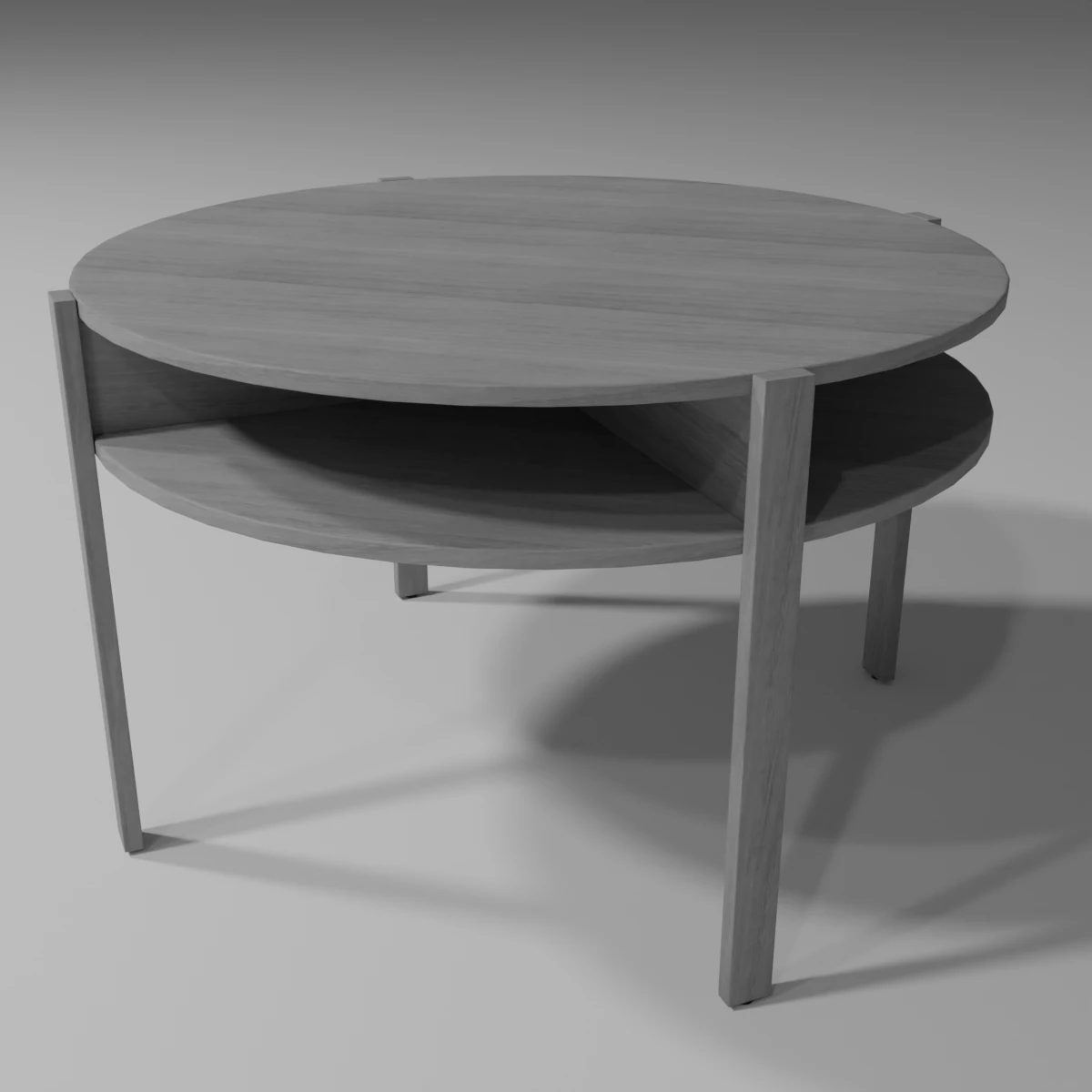 Coffee Table 3D Model .c4d .max .obj .3ds .fbx .stl .blend
