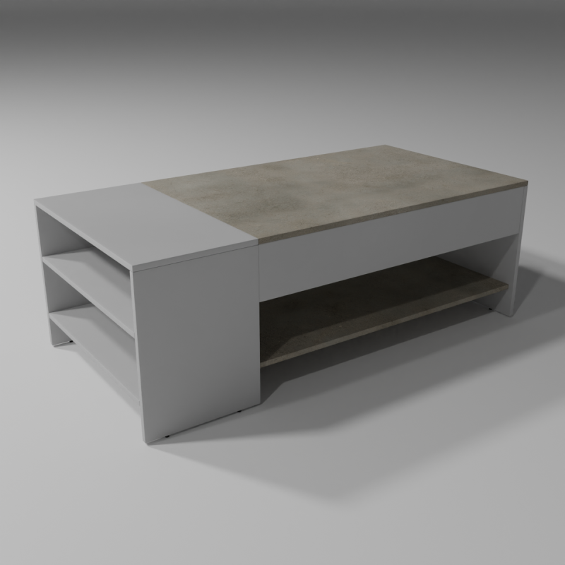 Coffee Table 3D Model .c4d .max .obj .3ds .fbx .stl .blend 