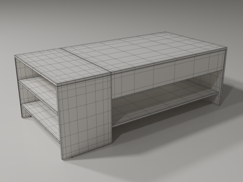 Coffee Table 3D Model