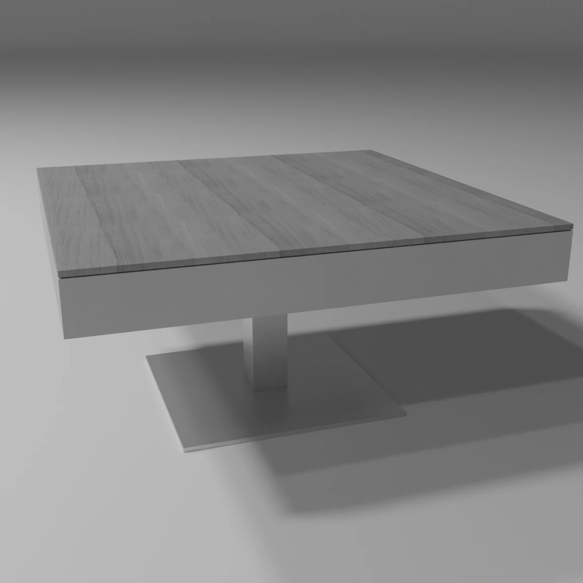 Coffee Table 3D Model .c4d .max .obj .3ds .fbx .stl .blend