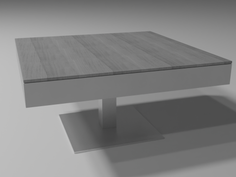 Coffee Table 3D Model
