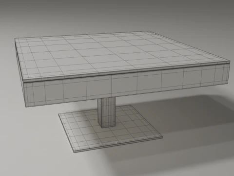 Coffee Table 3D Model