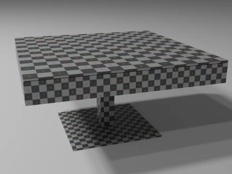 Coffee Table 3D Model