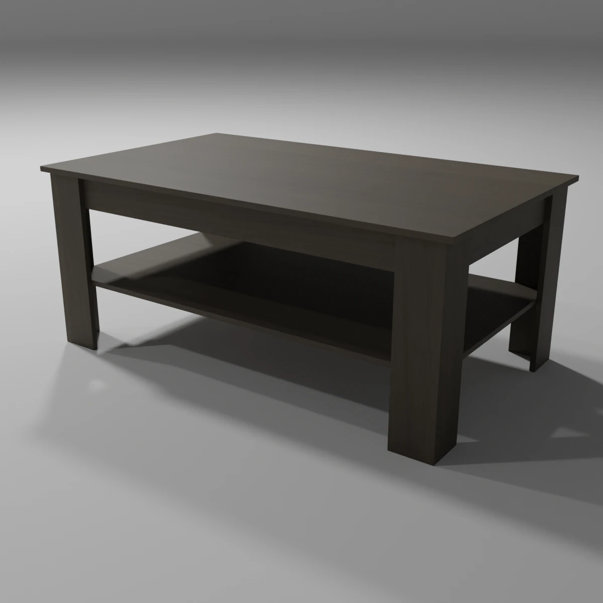 Coffee Table 3D Model .c4d .max .obj .3ds .fbx .stl .blend 
