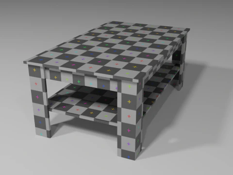 Coffee Table 3D Model