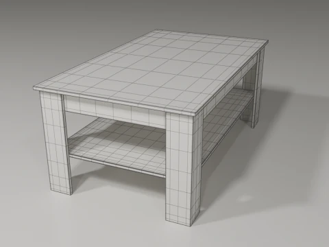 Coffee Table 3D Model