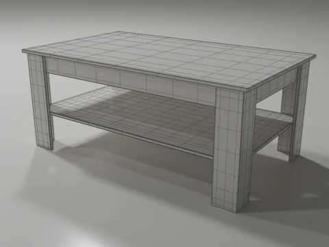 Coffee Table 3D Model