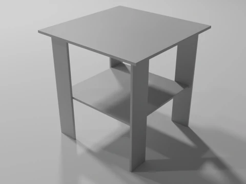 Couchtisch 3D Modell