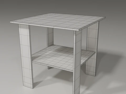 Coffee Table 3D Model