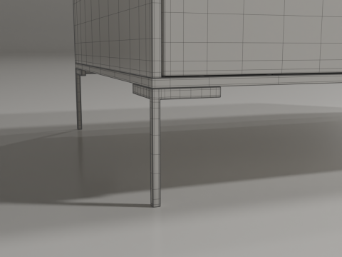Coffee Table 3D 모델