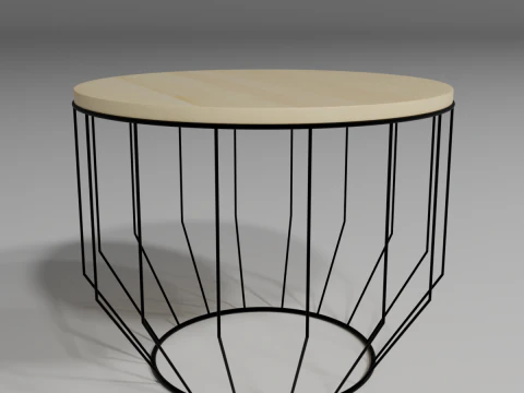 Couchtisch 3D Modell