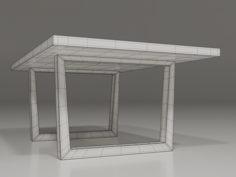 Coffee Table Model 3D