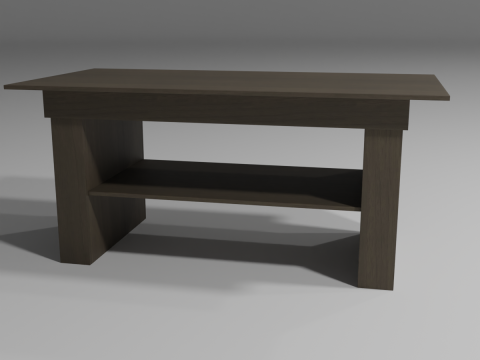 Coffee Table 3D Model