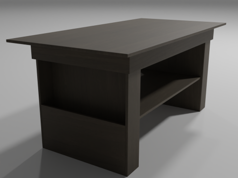 Coffee Table 3D मॉडल