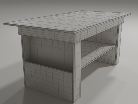 Coffee Table 3D मॉडल
