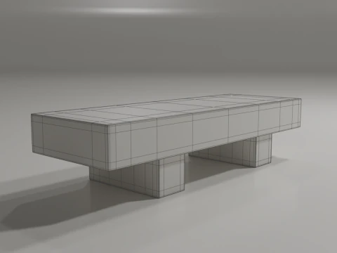 Coffee Table 3D Model