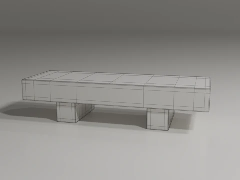 Coffee Table 3D Model