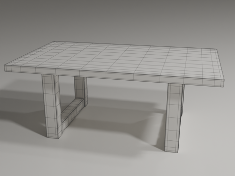 Coffee Table 3Dモデル
