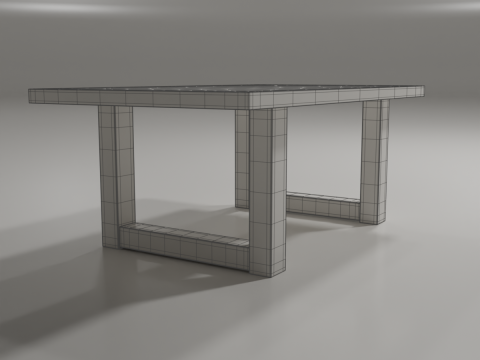 Coffee Table 3Dモデル