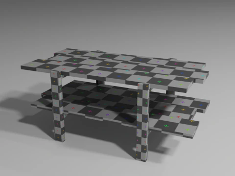 Coffee Table 3D Model