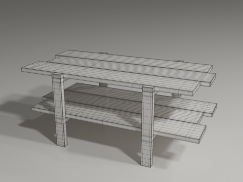 Coffee Table Modelo 3D