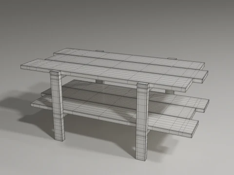 Coffee Table 3D Model