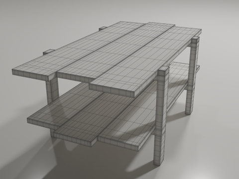 Coffee Table Modelo 3D