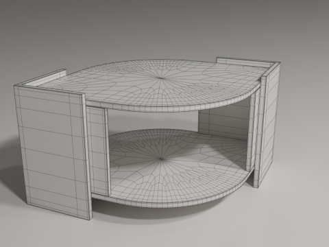Coffee Table 3D 模型