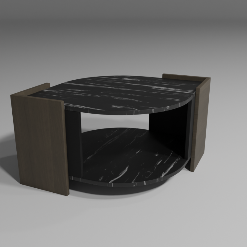 Coffee Table 3D 模型 .c4d .max .obj .3ds .fbx .stl .blend 