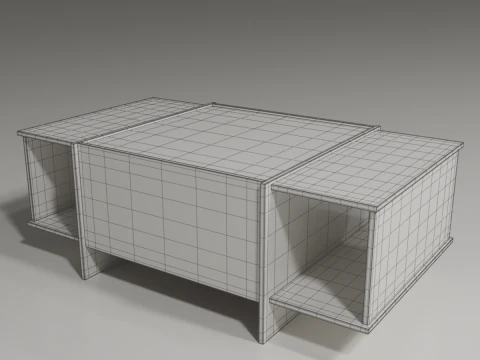 Coffee Table 3D Model