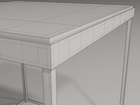 Coffee Table 3D Model