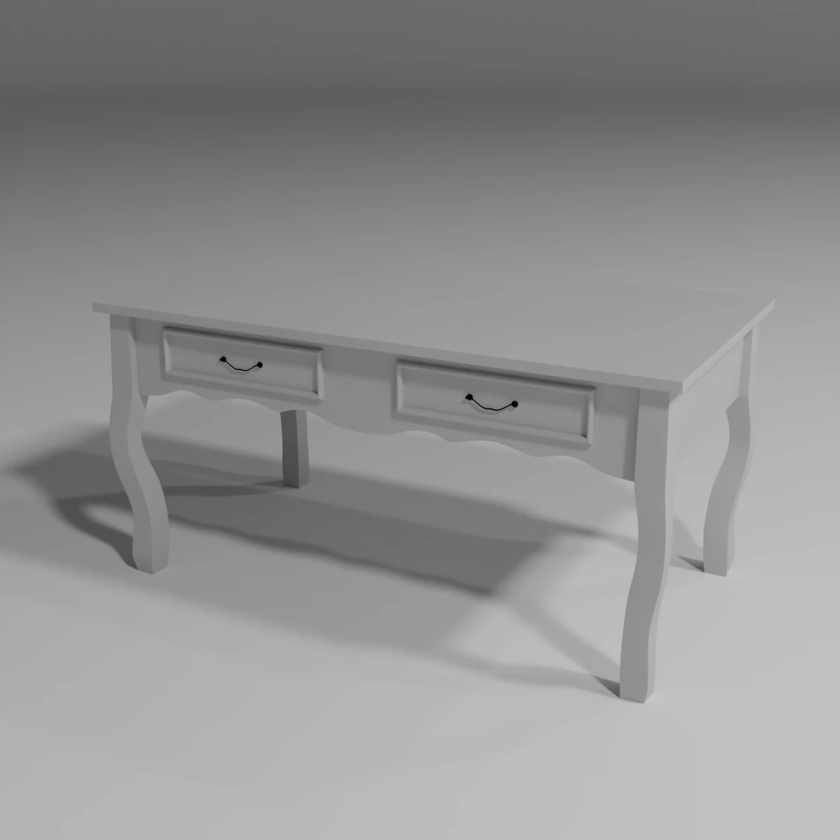 Coffee Table 3D Model .c4d .max .obj .3ds .fbx .stl .blend 
