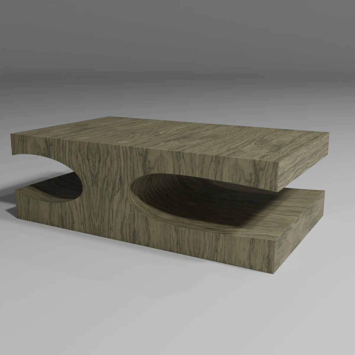 Coffee Table 3D Model .c4d .max .obj .3ds .fbx .stl .blend