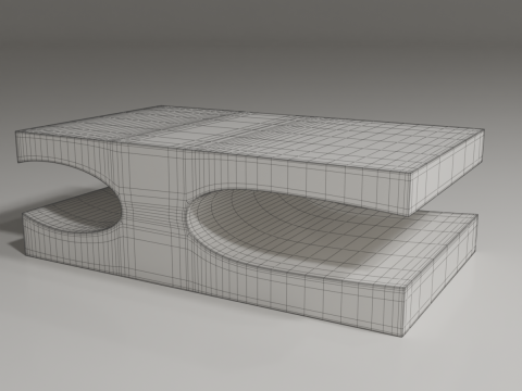 Coffee Table Model 3D